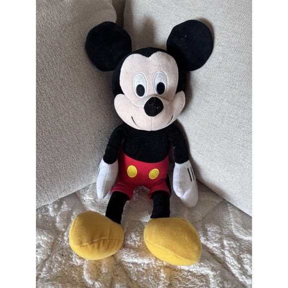 Kohl's Cares Mickey Mouse Soft Plush Doll Toy 14" Tall Authentic Disney - Picture 1 of 3